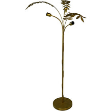 HSM Collection Stehlampe Palme - 60x75x150 - Gold - Metall