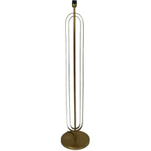 HSM Collection Stehlampe rond - 30x30x140 - Gold - Metall