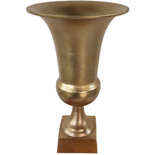 HSM Collection Vase - 28x28x46 - Gold - Aluminium