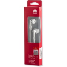 Huawei Half-In-Ear Kopfhörer mit Mikrofon AM115, 3,5 mm Klinkenstecker, weiß