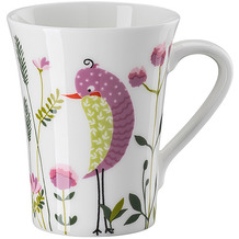 Hutschenreuther My Mug Collection Birdie - Pink Becher mit Henkel