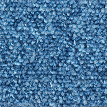 Skorpa Schlingen-Teppichboden Leopold meliert hellblau 400 cm