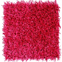 Al-Mano Hochflor-Teppich Infinity pink Fliese à 40 x 40 cm