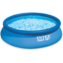 Intex EasySet Pool, Wasserbedarf ca. 7290 l, 396x84cm, Anschlußmöglichkeit für Filterpumpe #28604GS