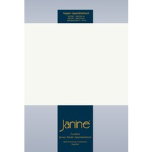 Janine Topper Spannbetttuch TOPPER Elastic-Jersey ecru 5001-09 200x200
