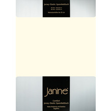 Janine Comfort-Jersey-Spannbettuch Elastic schwarz Spannbettlaken 200x200