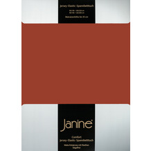 Janine Spannbetttuch ELASTIC-JERSEY Elastic-Jersey tabasco 5002-464