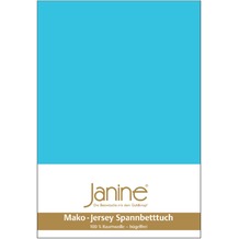 Janine Spannbettuch Jersey-Spannbetttuch türkis SpB- 200 X 200