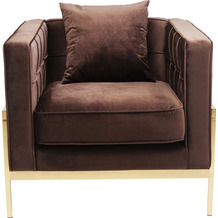 Kare Design Sessel Loft Braun