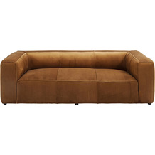 Kare Design Sofa Cubetto 3-Sitzer Velvet Braun 220