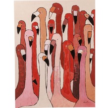 Kare Design Picture Touched Flamingo Meeting 120x90cm