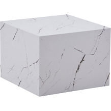 Kayoom Beistelltisch Cuboid 125 Weiß