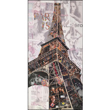 Kayoom Papier Wandbild Eiffelturm I 52cm x 102cm