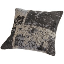 Kayoom Sofakissen Matrix Pillow 110 Schwarz / Grau 45 x 45 cm