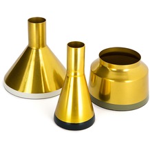 Kayoom Vasen 3er Set Culture 160 Gold / Weiß / Grün / Grau