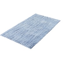 Kleine Wolke Badteppich Sway Blau 60x 60 cm