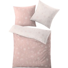 Kleine Wolke Bettwäsche Leone Rose Standard Bettbezug 135x200, Kissenbezug 80x80cm