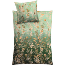 Kleine Wolke Bettwäsche Zahra Pistaziengrün Standard Bettbezug 135x200, Kissenbezug 80x80cm