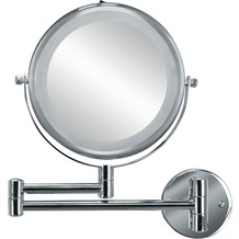 Kleine Wolke Kosmetikspiegel Brilliant Mirror, Silber 25 x 27 x 3,5 cm
