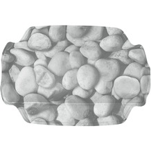 Kleine Wolke Nackenpolster Stepstone, Grau 32x 22 cm