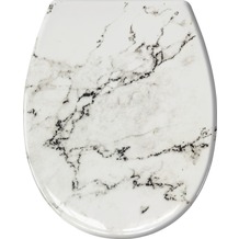Kleine Wolke WC-Sitz Marble, Anthrazit 37 x 45 cm