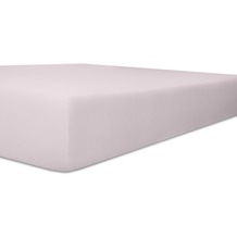 Kneer Spannbettlaken Fein-Jersey "Qualität 50" Farbe 30 lavendel Stretch-Betttuch 120-130 cm x 200 cm