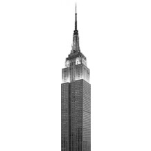 Komar Vlies Fototapete munich design book - Empire State Building 50 x 250 cm
