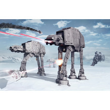 Komar Vlies Fototapete - STAR WARS Battle of Hoth - Größe 400 x 260 cm