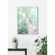 Komar Wandbild Mosaik Verde 30 x 40 cm