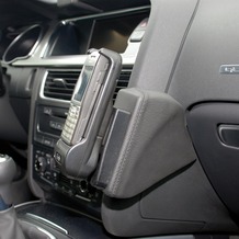 Kuda Lederkonsole für Audi A4 ab 11/07 Mobilia / Kunstleder schwarz