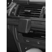 Kuda Navigationskonsole für Navi Audi A6 ab 03/2011, Audi A7 ab 2010 Echtleder schwarz