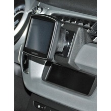 Kuda Navigationskonsole für Navi Citroen C3 2010 & DS3 Mobilia / Kunstleder schwarz