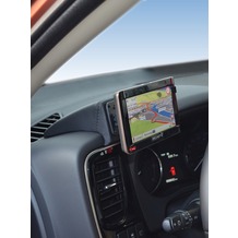 Kuda Navigationskonsole für Navi Mitsubishi Outlander ab 10/2012 Mobilia / Kunstleder schwarz