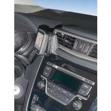 Kuda Navigationskonsole für Nissan Qashqai ab 11/2013 (J11) /X-Trail Navi Kunstleder schwarz