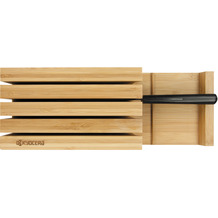 Kyocera 3in1 Bambus-Messerblock für bis zu