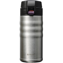 Kyocera FLIP TOP - Thermo Trinkflasche 0,35l, silber