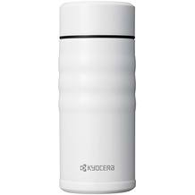 Kyocera TWIST TOP - Thermo Trinkflasche 0,35l, weiß