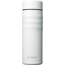 Kyocera TWIST TOP - Thermo Trinkflasche 0,5l, weiß