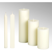 Lambert Kerze zylindrisch elfenbein