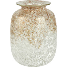 Lambert Paomo Vase weiß-golden