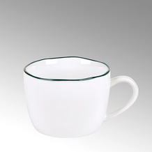 Lambert Piana Kaffee-/Teetasse weiß/basaltgrau