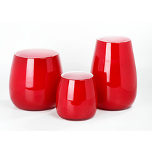 Lambert Pisano Vase, groß rot