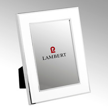 Lambert Portland Bilderrahmen versilbert 17,7 x 22,7 cm, fr Fotoformat 13 x 18 cm