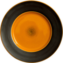 Le Coq Porcelaine Prsentationsteller 33,5 cm Ekate Orange