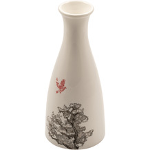 Le Coq Porcelaine Sake-Flasche 30 cl Kerasia Elfenbein