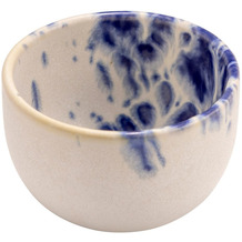 Le Coq Porcelaine Schale 6,5 cm Phobos Weiß Blau