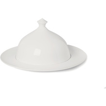 Le Coq Porcelaine Teller mit Kuppel 33 cm Talia Elfenbein