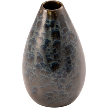 Le Coq Porcelaine Vase 0,35 lt Phobos Schwarz Blau
