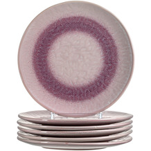 Leonardo Matera Keramikteller 6er-Set 22,5 cm rosé