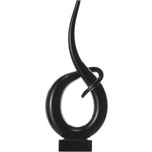 Leonardo Skulptur SCULPTURE 34,5 cm schwarz Fusion